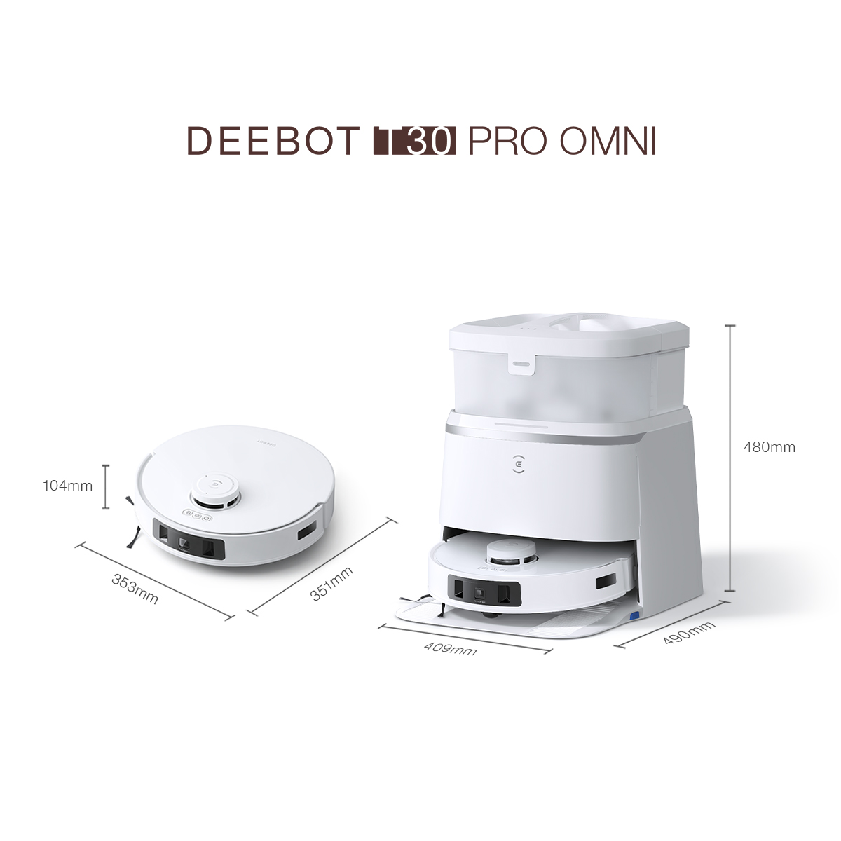 Ecovacs Deebot T30 Pro Omni