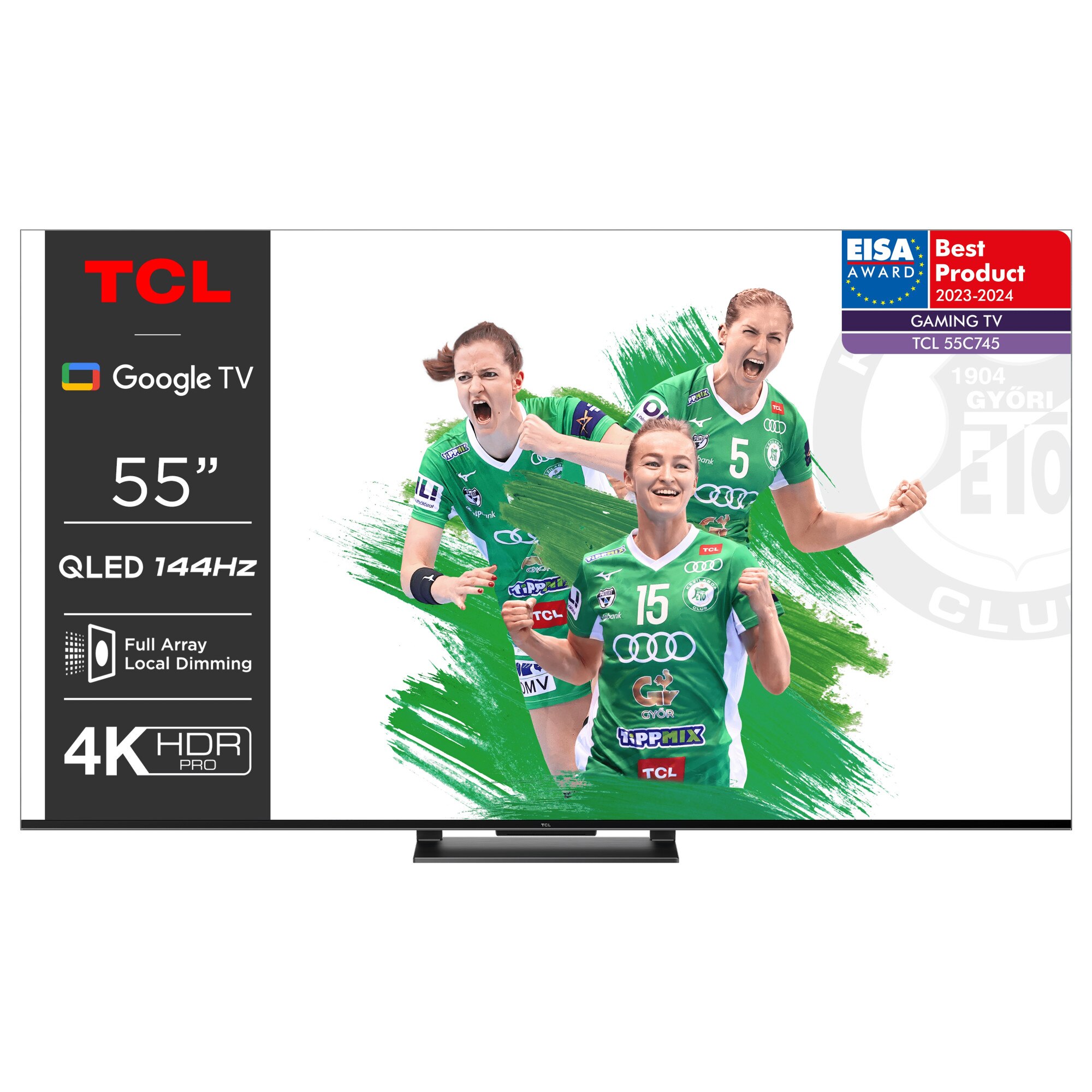 TCL 55C745 QLED 4K Google TV