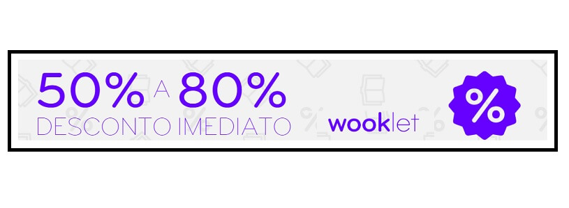 wook outlet livros desconto banner